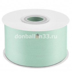 Лента атласная (3,8 см*22,85 м) Мятный, 1 шт.