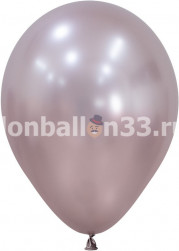 Шар (12''/30 см), Розовый цветок (809), шелк, 50 шт.