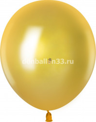Шар (12''/30 см), Золото, металлик, 100 шт.