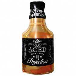 Шар с клапаном (16''/41 см) Мини-фигура, Бутылка Виски, 1 шт.