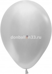 Шар (12''/30 см), Серебро (481), перламутр, 12 шт.