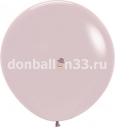 Шар (24''/61 см), Пыльная роза (110), пастель ретро, 3 шт.