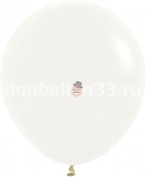 Шар (18''/46 см), Кремовый (107), пастель ретро, 25 шт.