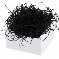 Наполнитель для коробок, бумага, Черный, 50 г.