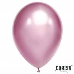 Шар (12''/30 см), Сиреневый, хром, 50 шт.