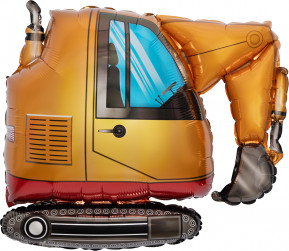 Шар (30''/76 см) Фигура, Экскаватор, 1 шт. в уп.