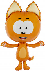 Шар (41''/104 см) Фигура, Котенок Котэ, 1 шт. в уп.