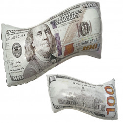 Шар (26''/66 см) Фигура, Деньги, 100 долларов, 1 шт. в уп.