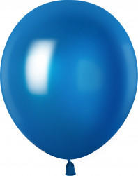 Шар (12''/30 см), Королевский синий, металлик, 100 шт.