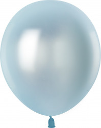 Шар (12''/30 см), Небесно-голубой, металлик, 100 шт.