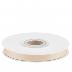 Лента атласная (0,7 см*22,85 м) Светлое золото, 1 шт.