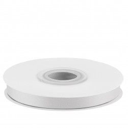 Лента атласная (0,7 см*22,85 м) Яркое серебро, 1 шт.