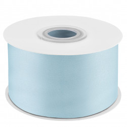 Лента атласная (3,8 см*22,85 м) Небесно-голубой, 1 шт.