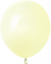 Шар (12''/30 см), Светло-желтый, макарунс, 100 шт.