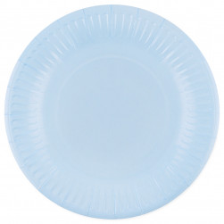 Тарелки (7''/18 см) Мастхэв, Голубой, 6 шт.