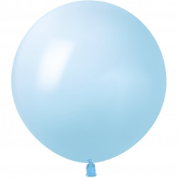 Шар (24''/61 см), Нежно-голубой, макарунс, 3 шт.