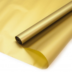 Упаковочная пленка 40мкм (0,7*7,5 м) Ecology, Золото, 1 шт.