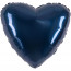 Логотип «Шар (19''/48 см) Сердце, Сапфир, 1 шт.»