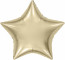 Логотип «Шар (36''/91 см) Звезда, Шампань, 1 шт. в уп.»