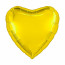 Логотип «Шар (30''/76 см) Сердце, Золото, 1 шт. в уп.»