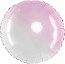 Логотип «Шар (18''/46 см) Круг, Розовый, Градиент, 1 шт.»
