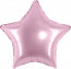 Логотип «Шар (9''/23 см) Мини-звезда, Розовый, Макарунс, 1 шт.»