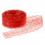 Логотип «Декоративная лента (3 см*10 м) Тонкое Кружево, Красный, 1 шт.»