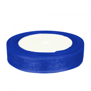 Логотип «Лента органза (1,2 см*22,85 м) Синий, 1 шт.»