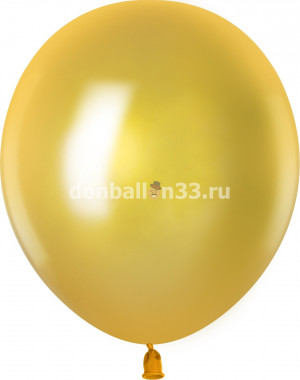 Логотип «Шар (12''/30 см), Золото, металлик, 100 шт.»