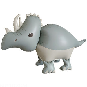 Логотип «К ФИГУРА Динозавр сатин голубой»