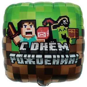 Логотип «К 18" РУС ДР Пиксели»