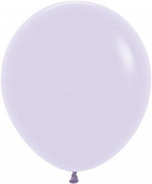 Логотип «Шар (18''/46 см), Светло-сиреневый (650), макарунс, 25 шт.»