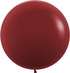 Логотип «Шар (24''/61 см), Мерло (018), пастель, 3 шт.»