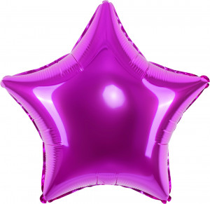 Логотип «Шар (4''/10 см) Микро-звезда, Пурпурный, 1 шт.»