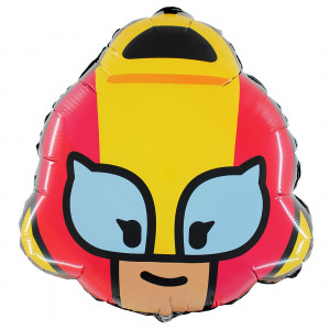 Логотип «Шар (22''/56 см) Фигура, Game Party, Дизайн №2, 1 шт.»