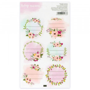 Логотип «Наклейка «Строки»,  3,8×3.8 см, 1 шт. на выбор»