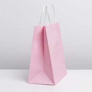 Логотип «Пакет подарочный крафтовый, упаковка, Sweet, 22 х 25 х 12 см»