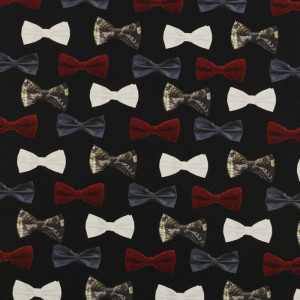 Логотип «Бумага упаковочная глянцевая двухсторонняя «Мужские бабочки», 70 х 100 см»