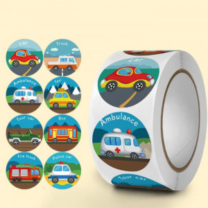 Логотип «Наклейка "Транспорт" d=2,5 см, 1 шт. на выбор»