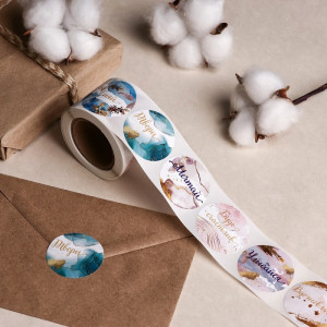 Логотип «Наклейка «Мечтай, твори, сияй», 4.4×4.4 см, 1 шт. на выбор»