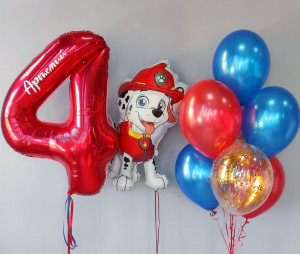 Логотип «Набор шаров Маршалл»