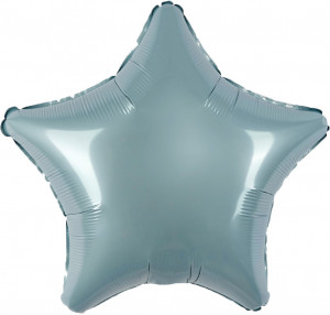 Логотип «Шар (19''/48 см) Звезда, Утренний туман, Бохо, 1 шт.»