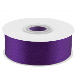 Логотип «Лента атласная (2,5 см*22,85 м) Темно-фиолетовый, 1 шт.»