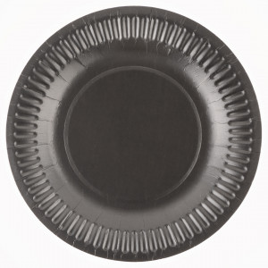 Логотип «Тарелки (7''/18 см) Мастхэв, Черный, 6 шт.»