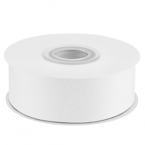 Логотип «Лента атласная (2,5 см*22,85 м) Белый, 1 шт.»