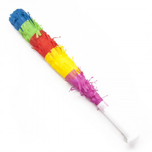 Логотип «Бита для пиньяты, Яркие цвета, 43*4 см, 1 шт.»