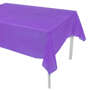 Логотип «Скатерть одноразовая, Мастхэв, Фиолетовый, 137*274 см, 1 шт.»