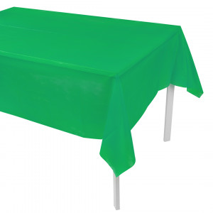 Логотип «Скатерть одноразовая, Мастхэв, Зеленый, 137*274 см, 1 шт.»