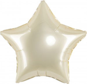 Логотип «Шар (18''/46 см) Звезда, Золото, Сатин, 1 шт.»